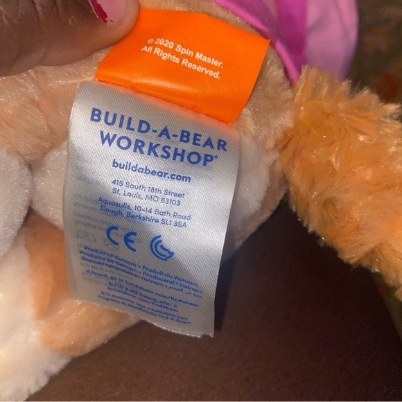 BAB Paw Patrol Skye Plush Dog Toy with Pink Outfit - Picture 4 of 4